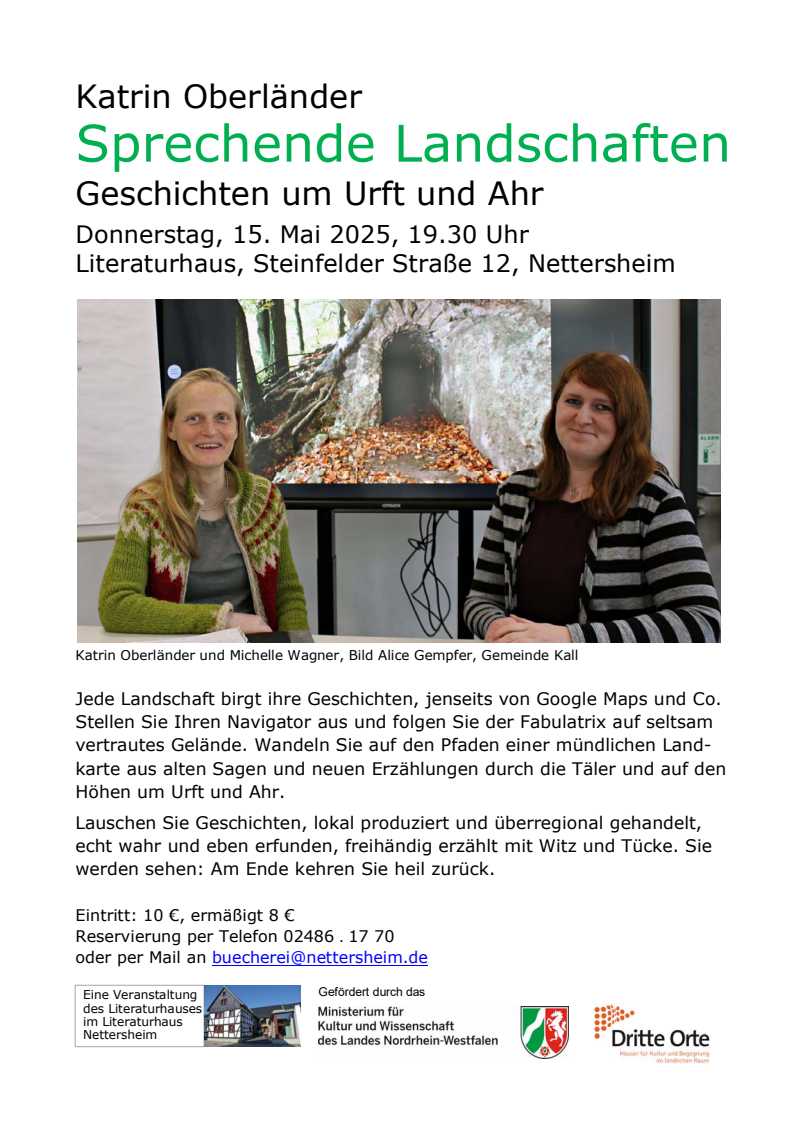 Sprechende Landschaften 15.05.2025